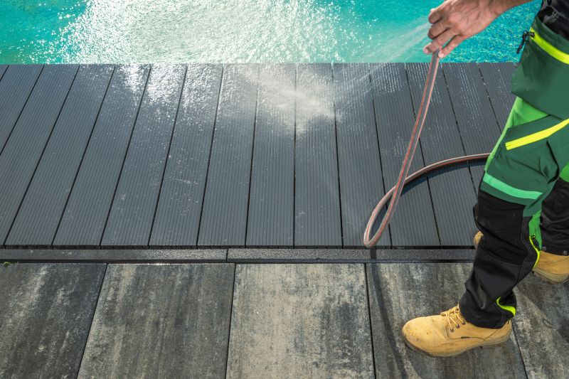 Pool Deck Algae Removal