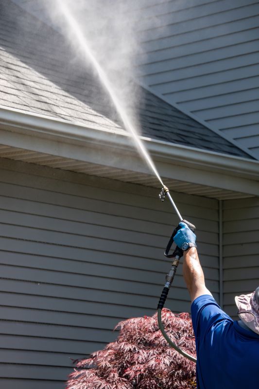 Gutter and Roof Surface Cleaning